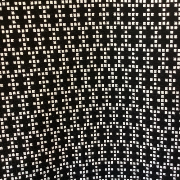 Express Columnist Woman’s Dress Pants Black/White Geometric 6R - Picture 3 of 7